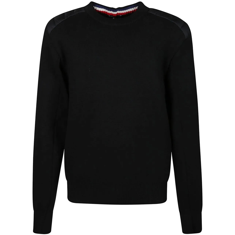 Moncler  Tricot Padded Sweater Black schwarz