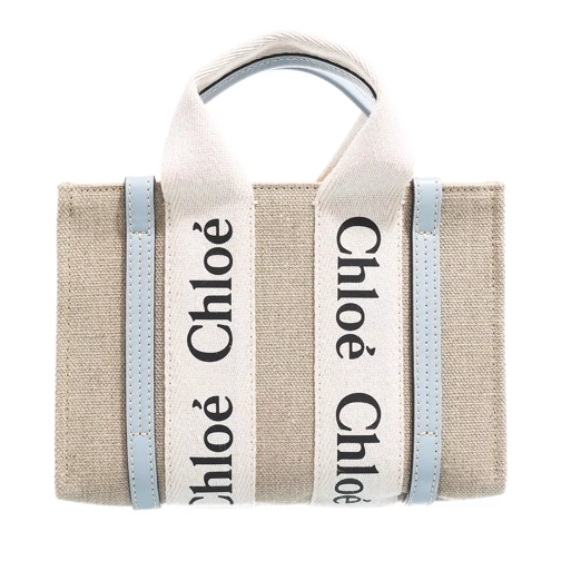 Chloé Mini Woody Tote Bag Multicolor Minitasche