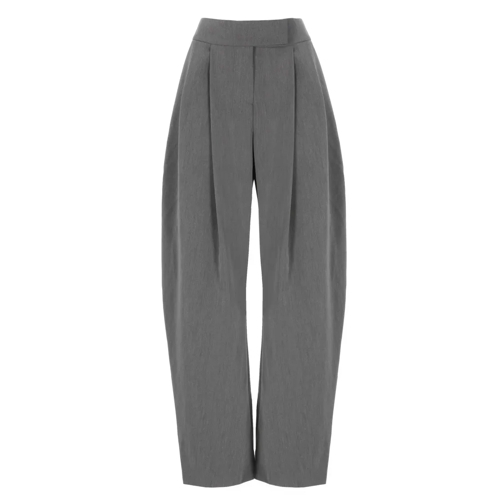 PINKO  Viscose Trousers Grey