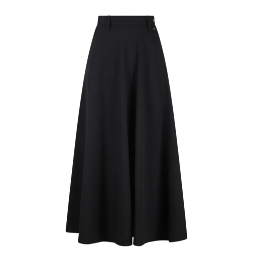 Herno Jersey Wool Skirt Black 