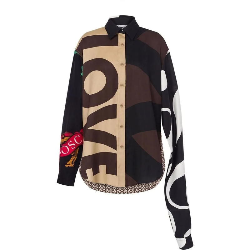 Moschino T-Shirt Shirts Divers mehrfarbig