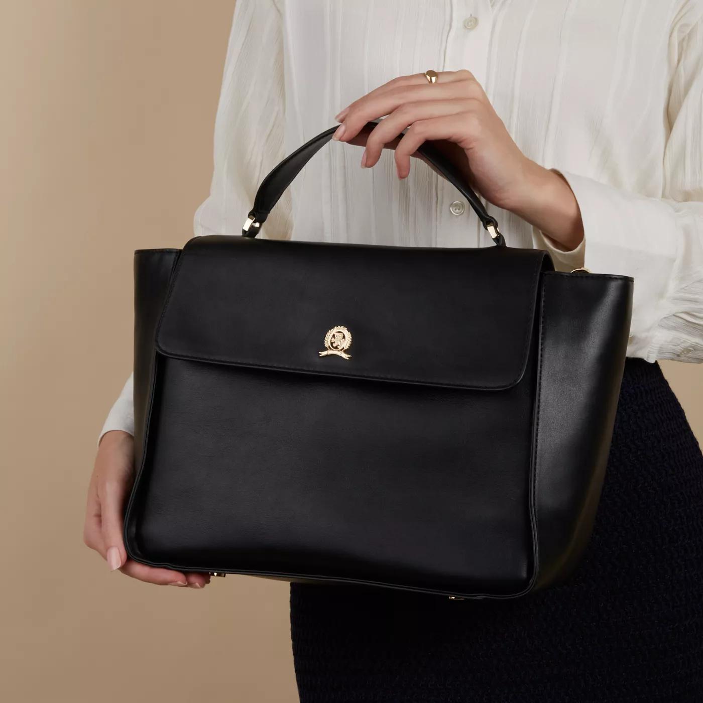 Tommy Hilfiger Crossbody bags Crest Handtasche in zwart