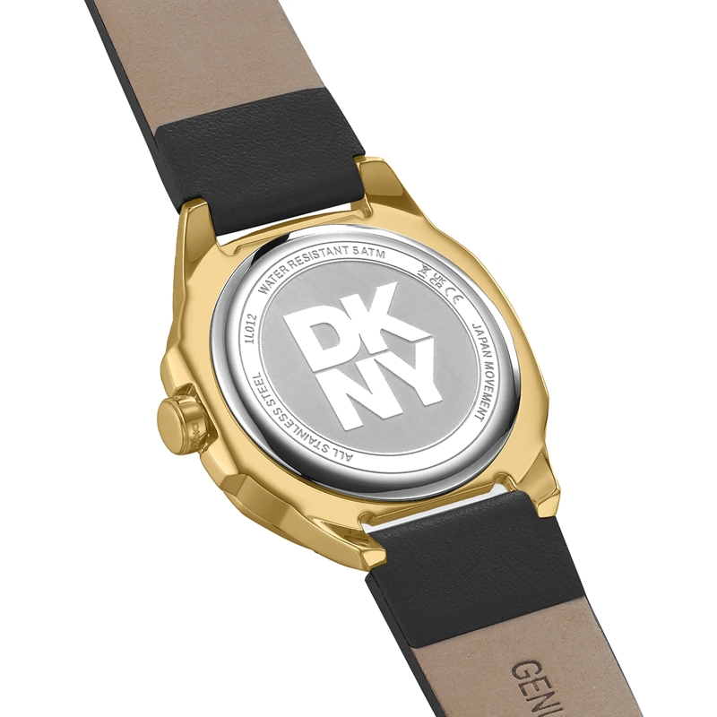 DKNY Quarzuhr Quarzuhr Brooklyn Midi schwarz(Image 4)