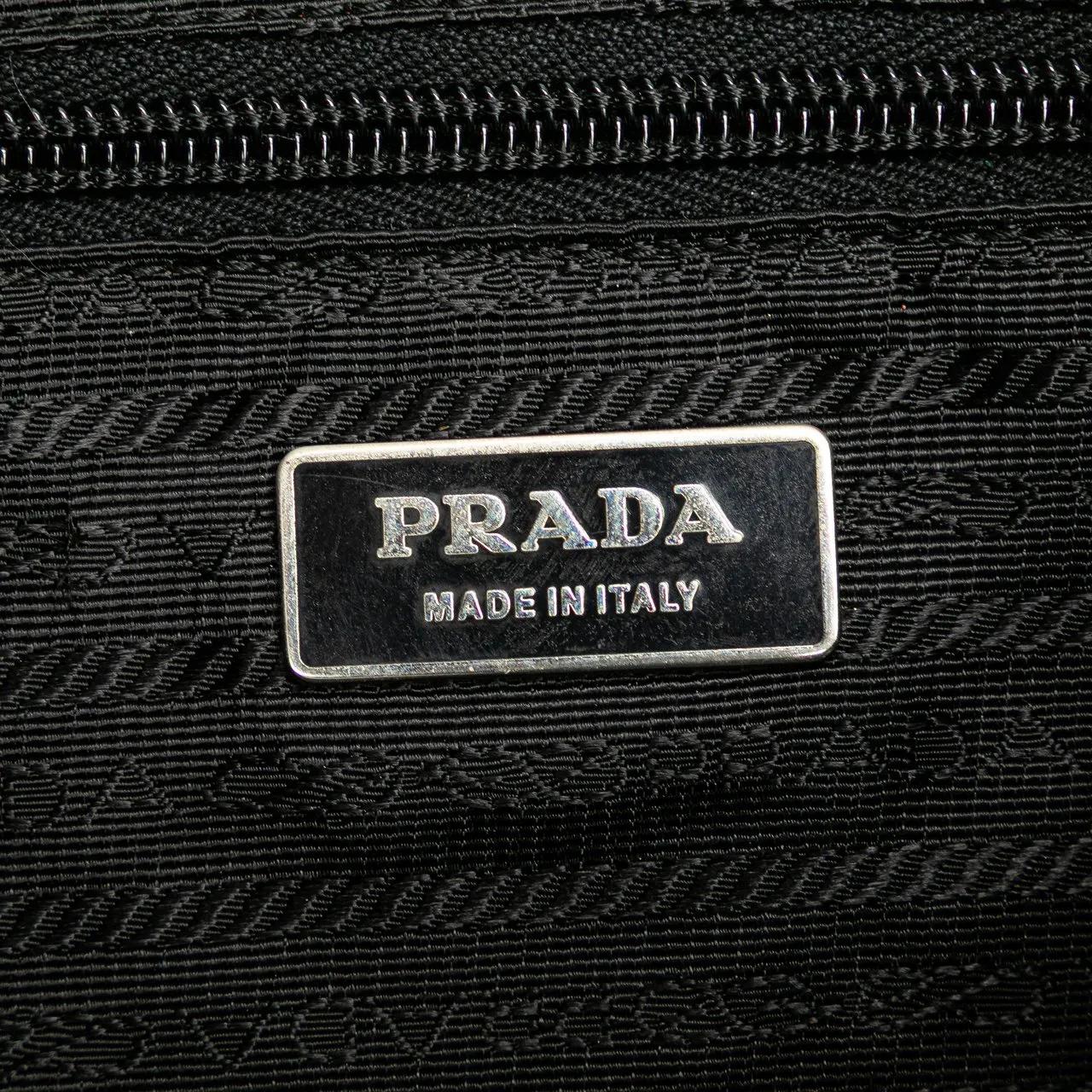 Thumbnail - Prada Hobo Bags - Tessuto Zip Top Crossbody - Gr. unisize - in Schwarz - für Damen