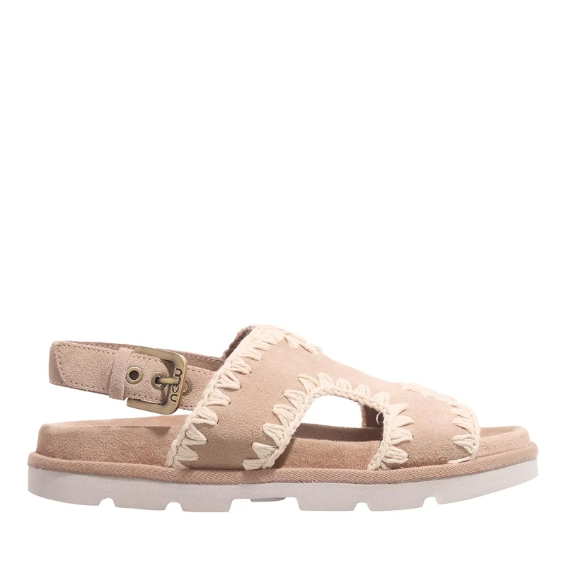 Mou Sandalen Low Bio Sandal With Back Strap Pink Sand (Flux)
