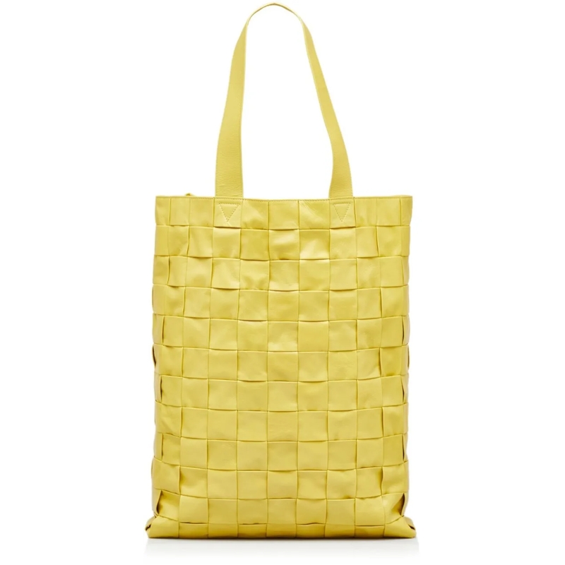 Bottega Veneta Shopper Nappa Maxi Intrecciato Cassette Tote gelb