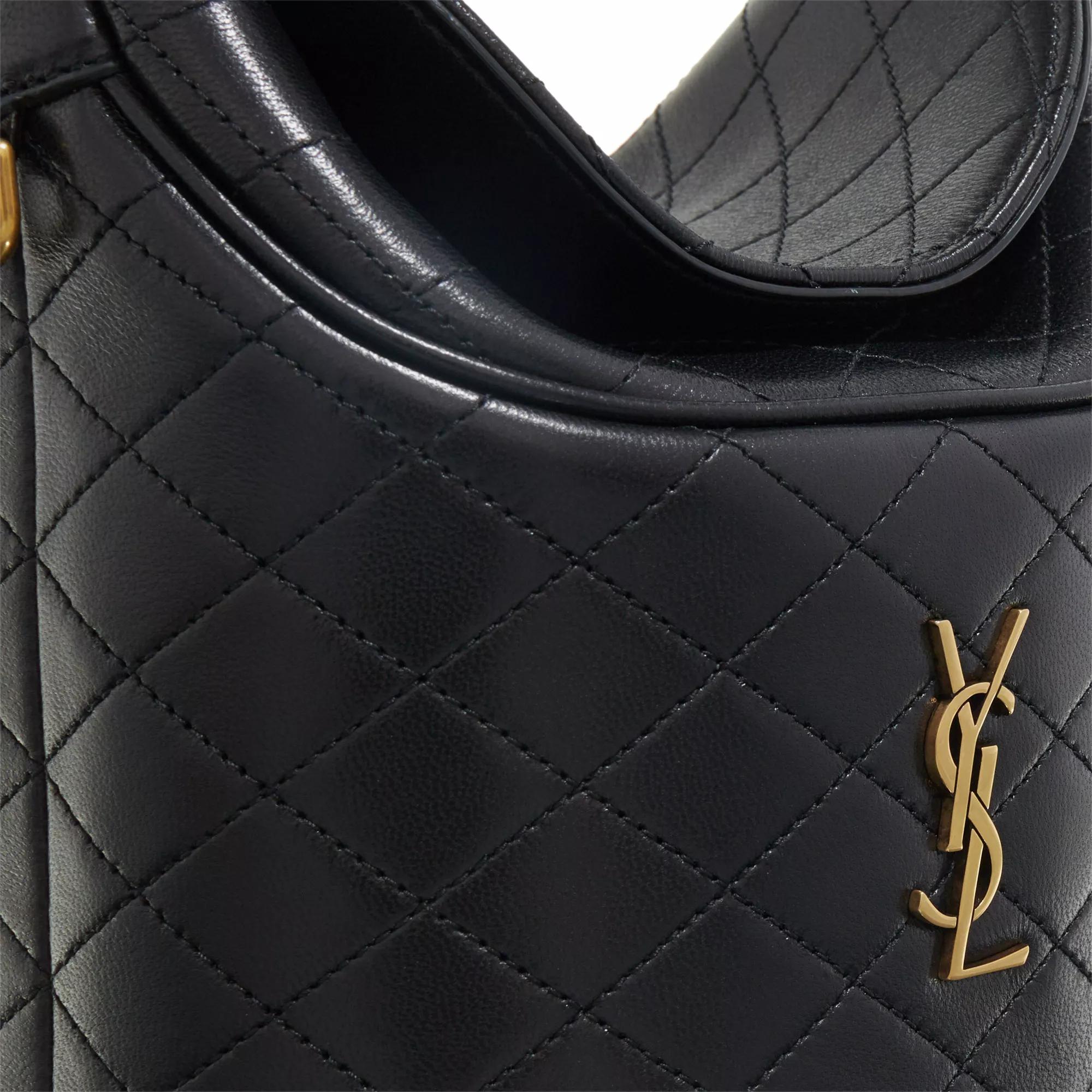 Saint Laurent Bucket bags Gaby Mini Quilted Nappa Bucket Bag in zwart