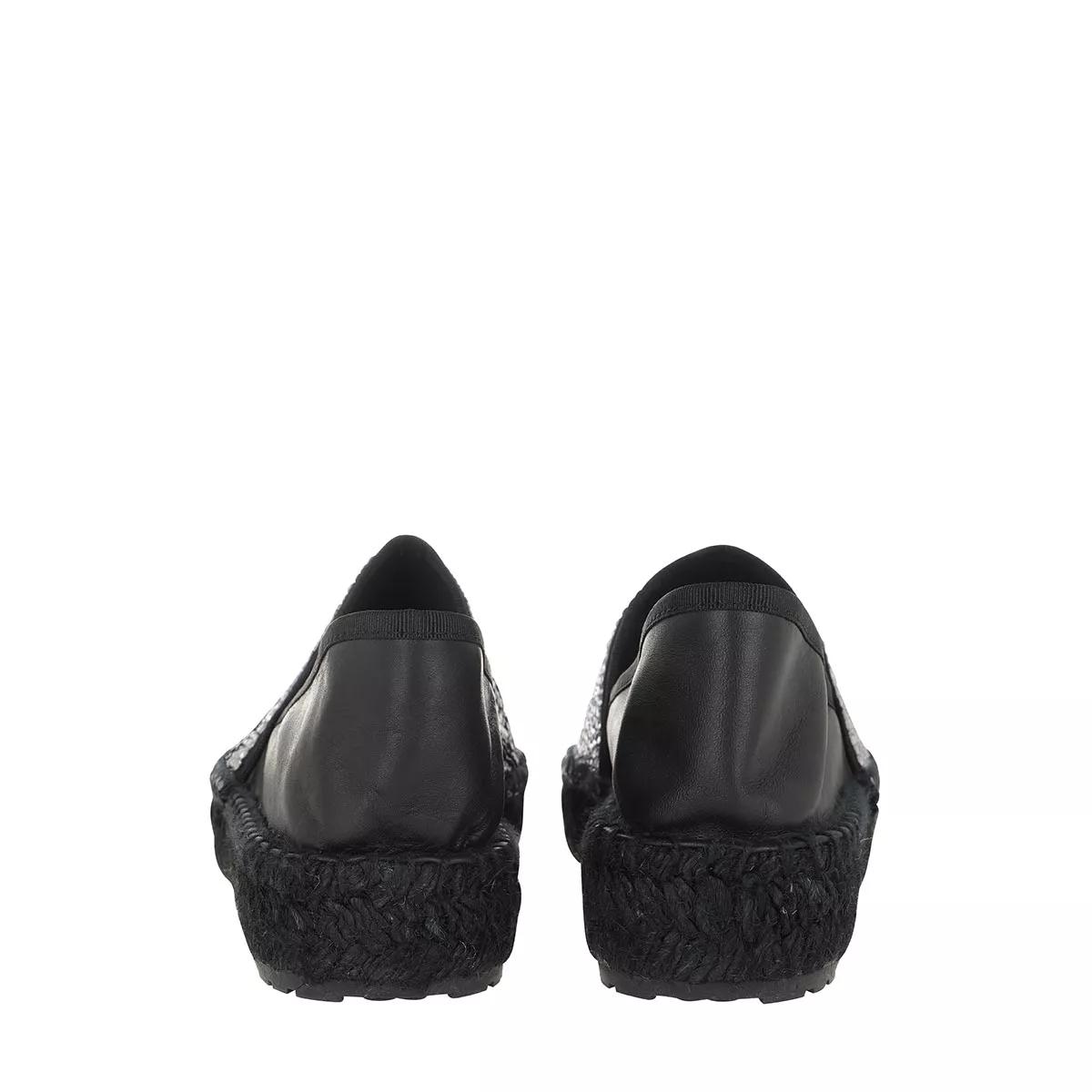 Love Moschino Espadrilles Scarpad Espa35 Nappa in zwart