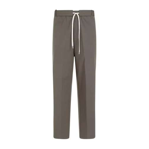 Craig Green Circle Olive Cotton Worker Trousers Green 