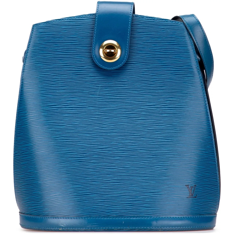 Louis Vuitton Sac à bandoulière Epi Cluny blau