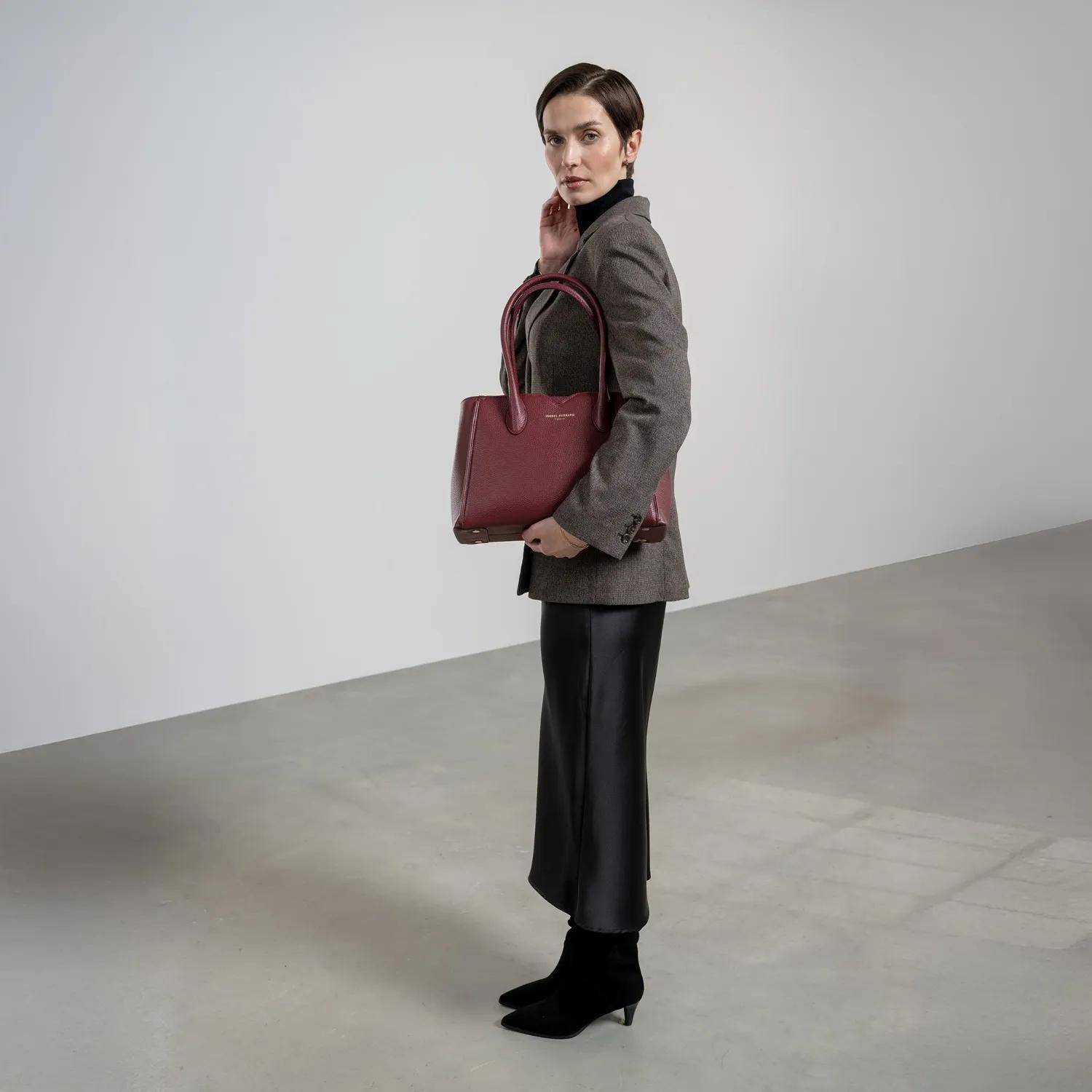 Isabel Bernard Crossbody bags Honoré Cloe Midi Handtasche in rood