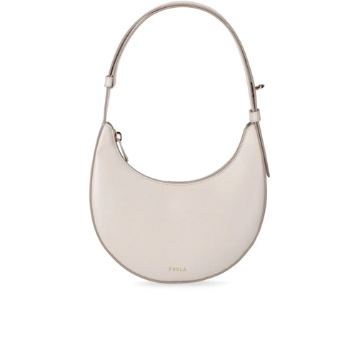 Furla Shopper FURLA DELIZIA MARSHMALLOW MINI SCHULTERTASCHE grau