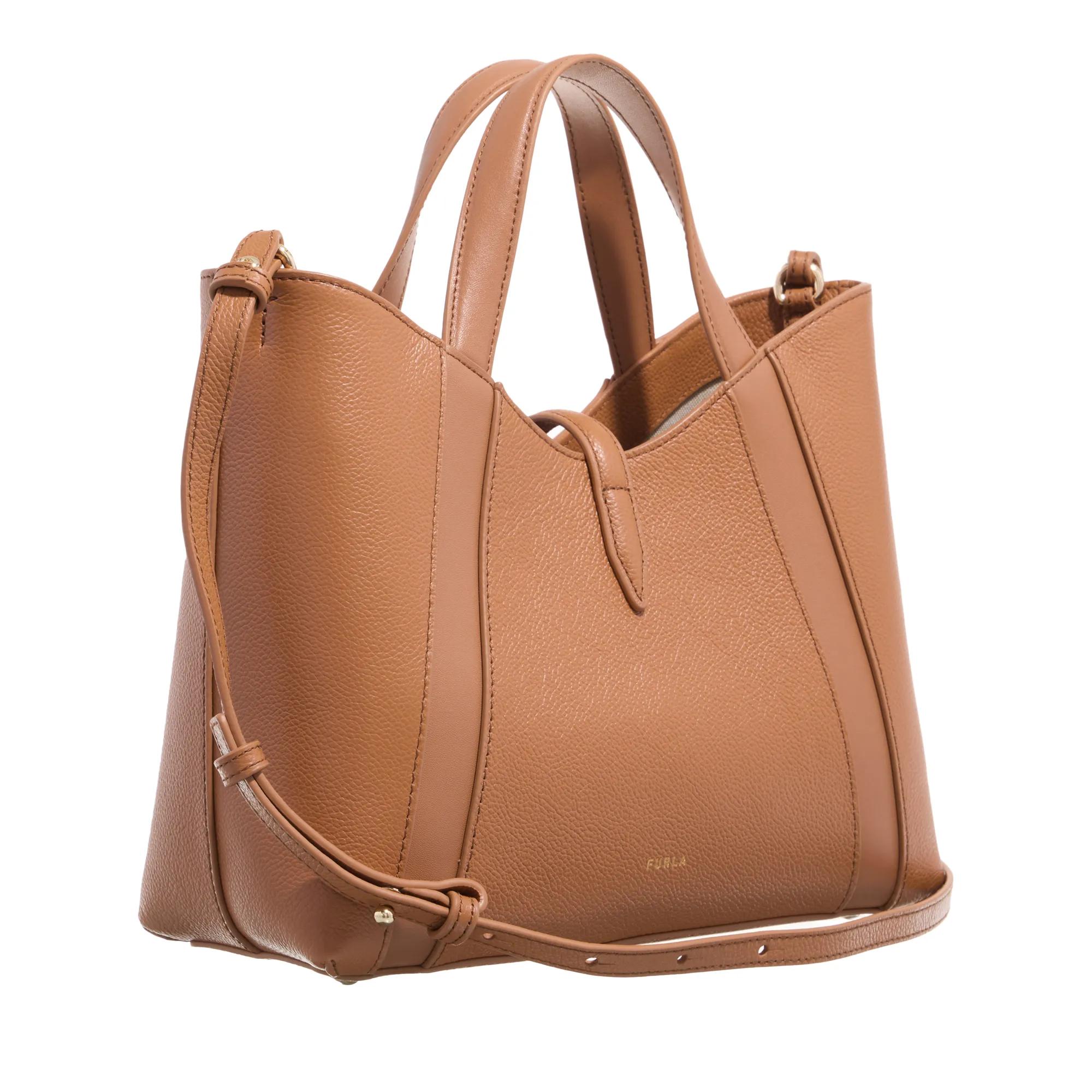 Furla Shoppers & Totes Goccia S Tote in bruin