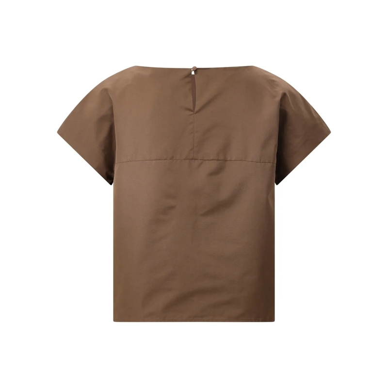 WEEKEND Max Mara T-shirt Top Parana braun(Image 2)