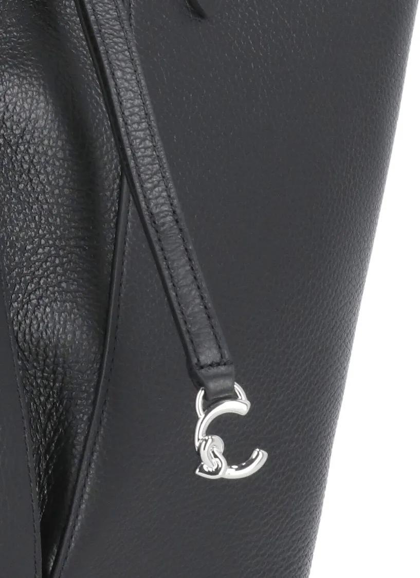Coccinelle Shoppers & Totes Black Flores Bag in zwart
