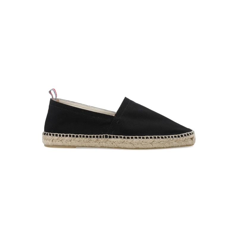 Castaner Loafer Pablo Canvas Espadrilles Black