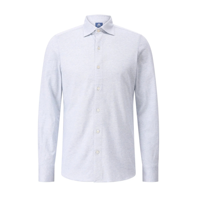 Finamore Hemd Hemd Luigi Toronto Hellblau