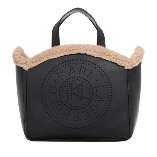 Karl Lagerfeld Fourre-tout K/Circle Sp Sm Tote Shearling Black