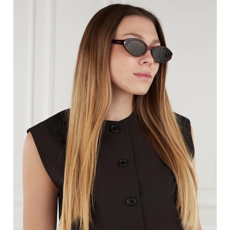 Saint Laurent Sonnenbrille SL 567-002 Havana-Havana-Green(Image 2)