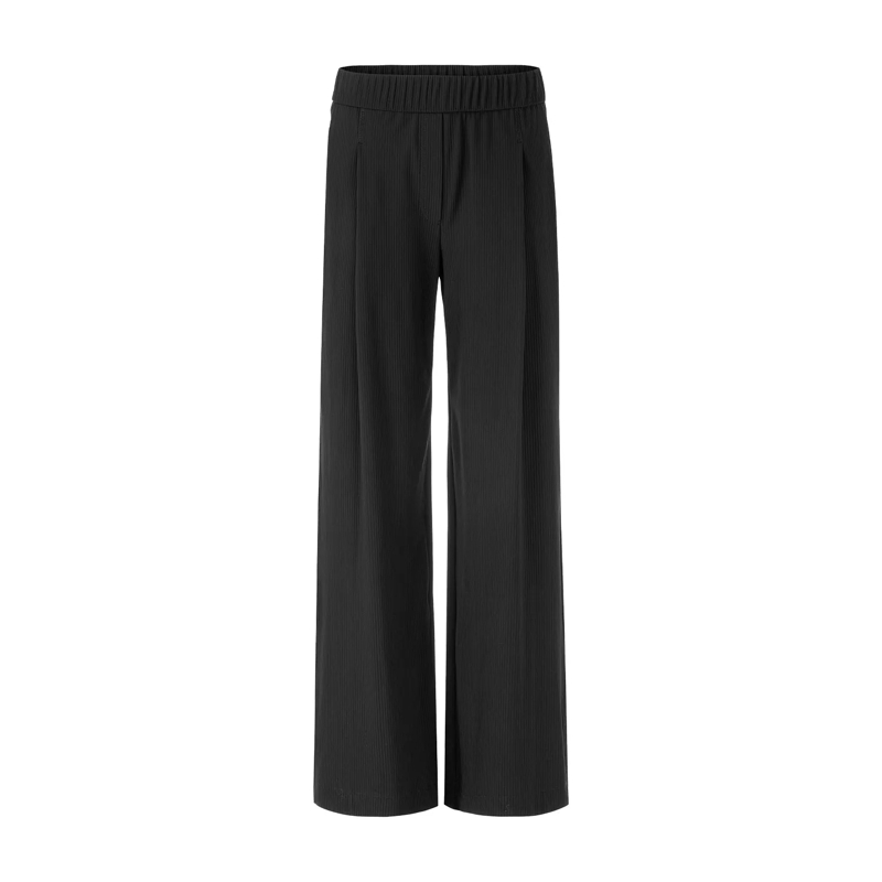 Marc Cain Casual broeken Schlupfhose Wedi Schwarz