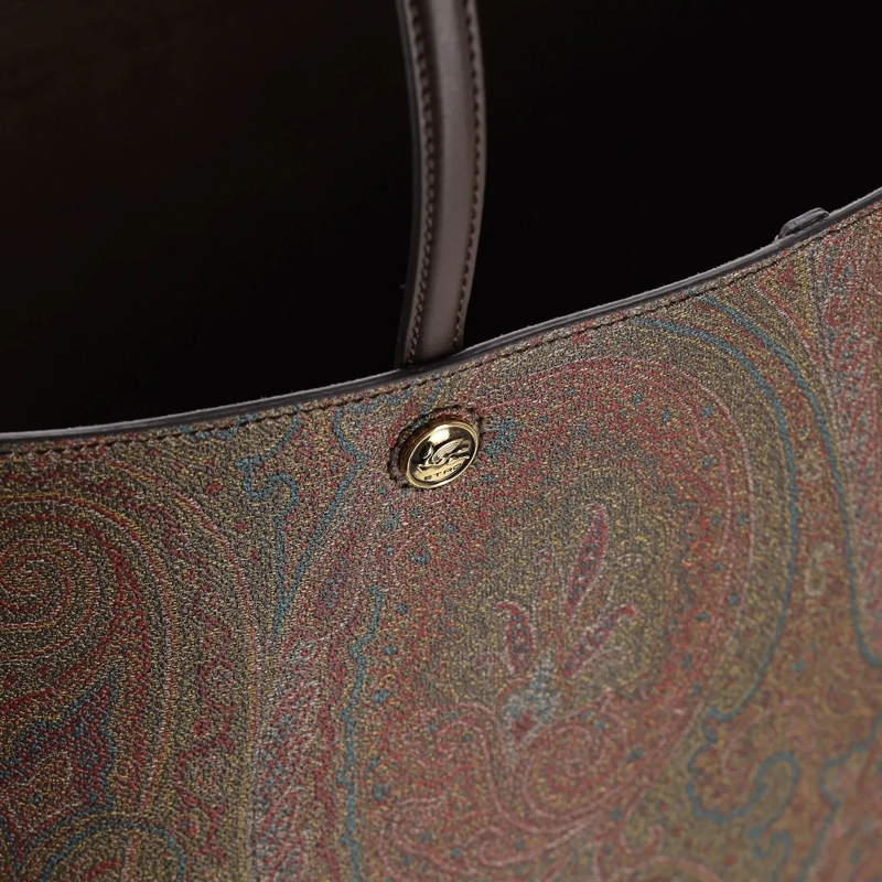Etro Crossbodytas Shopper mit Muster braun(Image 3)
