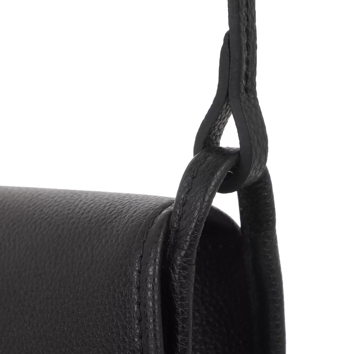 Le Foulonné Wallet on chain Black - Leather (10133021001)