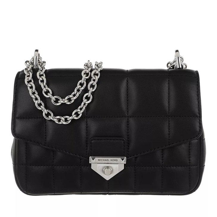 MICHAEL Michael Kors Mini Soho Quilted Crossbody Bag in Black