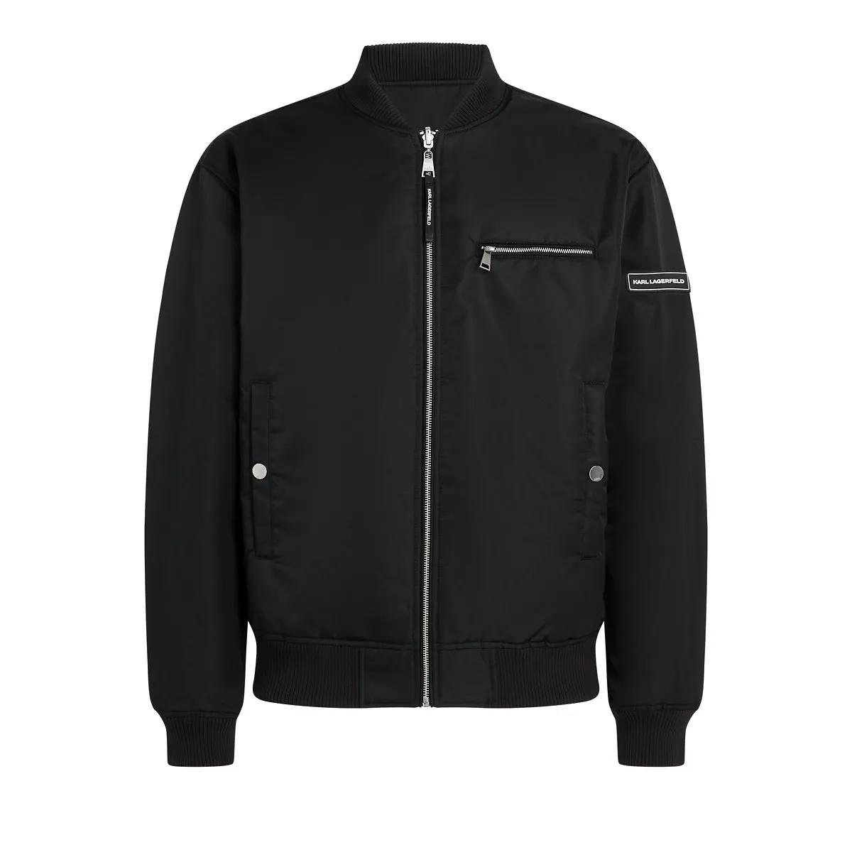 Thumbnail - Karl Lagerfeld - WENDBARE BOMBERJACKE - Größe M - schwarz