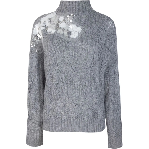 LIU JO Truien Liu Jo Sweaters Grey grau