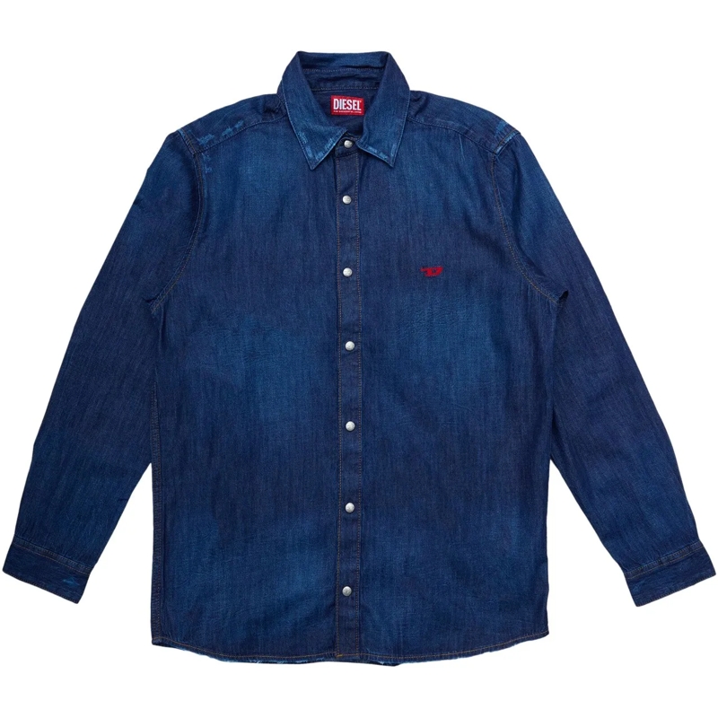 Diesel Haut décontracté D-Simply Shirt Blue