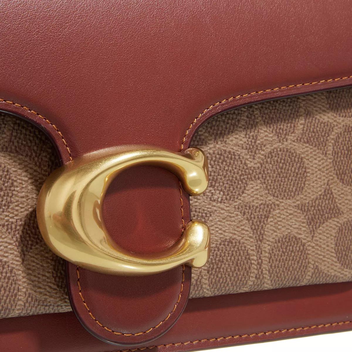 Thumbnail - Coach Crossbody Bags - Coated Canvas Signature Tabby Shoulder Bag 26 Refr - Gr. unisize - in Braun - für Damen