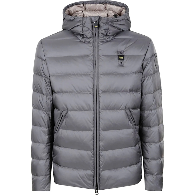 Blauer Doudoune Coats Grey grau