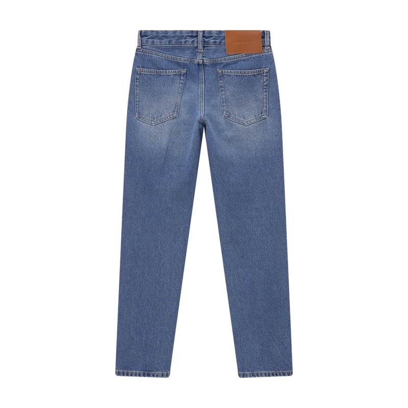 Victoria Beckham Jeans Relaxed-Fit-Jeans aus Baumwolle blau(Image 2)