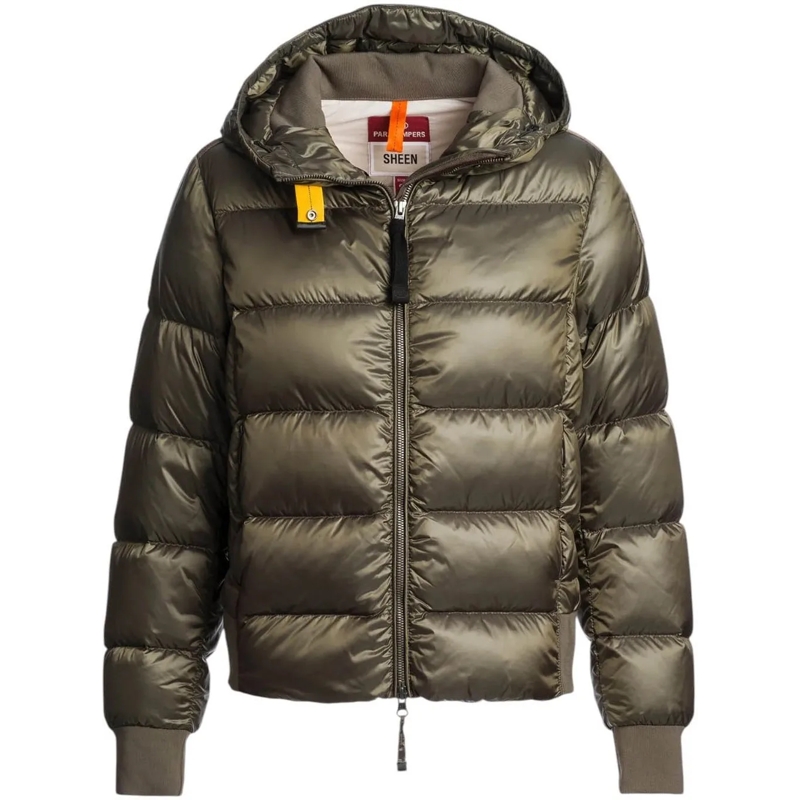 Parajumpers Daunenjacke Doudoune Mariah Olive Grey courte capuche Parajump mehrfarbig