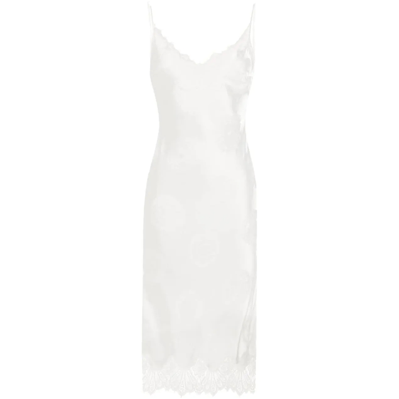 Coperni Midikleid Dresses White weiß