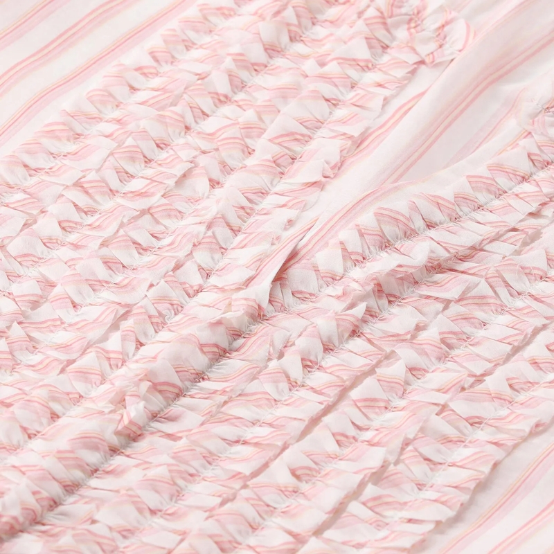 Hemisphere Bluse Gestreifte Bluse pink(Image 4)