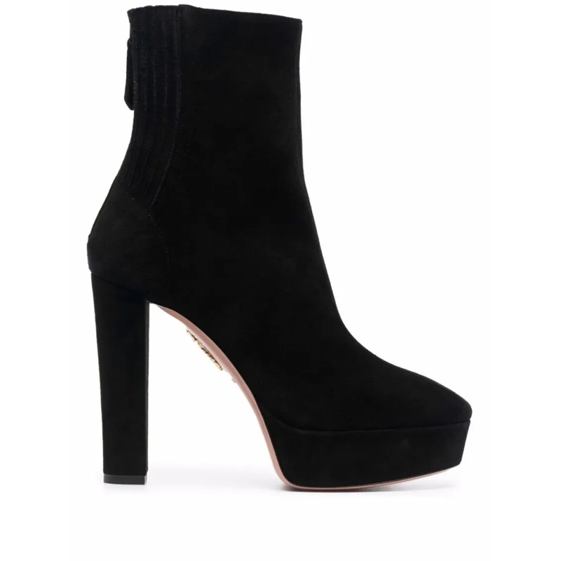 Aquazzura Bottes Plateau Saint Honore' Bootie Black
