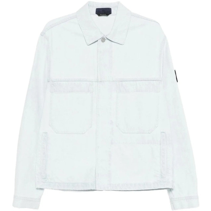 Stone Island Doudoune Coats Clear Blue blau