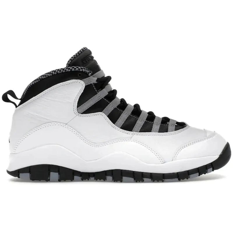 Nike Low-Top-Sneaker Jordan 10 Retro OG Steel weiß