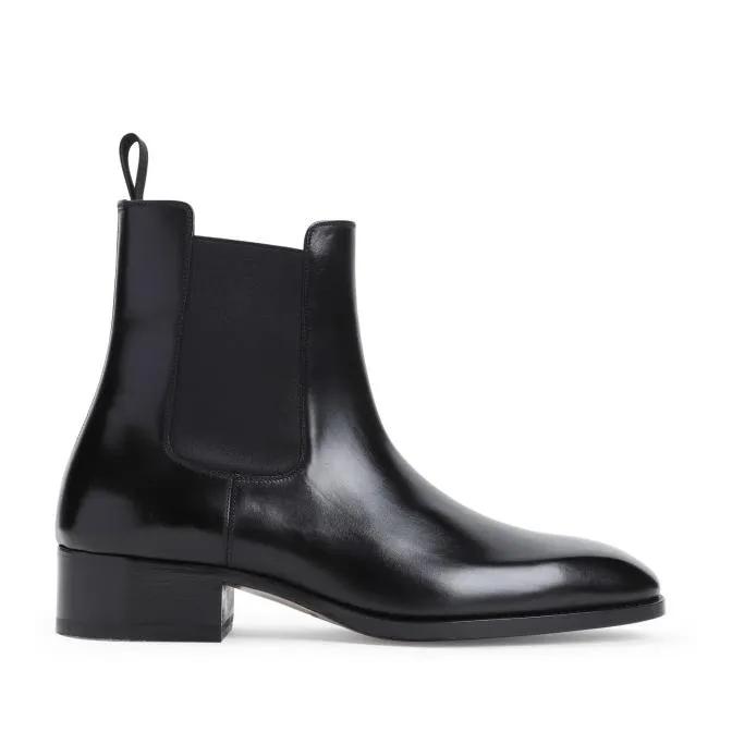 Tom Ford Stiefel - Hainaut Chelsea Boots - Gr. 11 - in Schwarz - für Damen