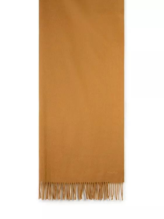 Max Mara Tücher & Schals - Baci%27 Light Brown Chasmere Scarf - Gr. unisize - in Braun - für Damen