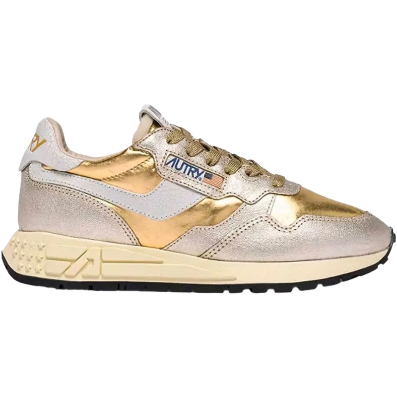 Autry International Low-Top-Sneaker Sneakers Golden gold