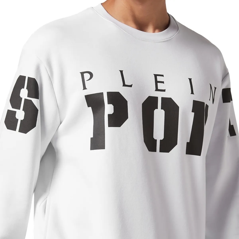 Plein Sport Top Sweatshirt weiss(Image 5)