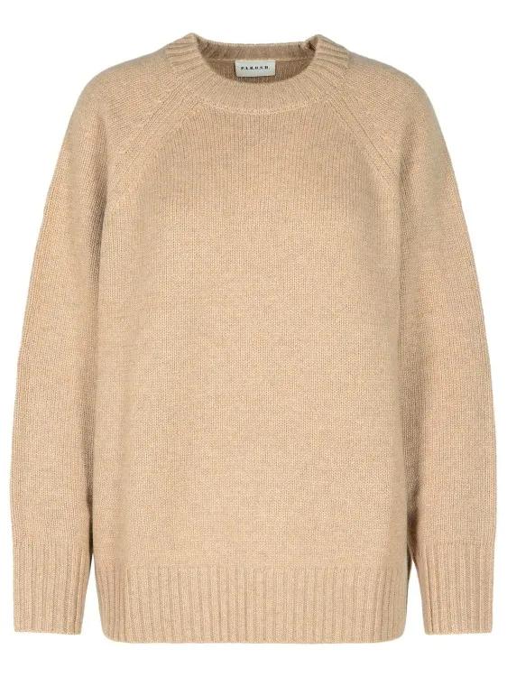 P.A.R.O.S.H. - Wood%27 Beige Cashmere Sweater - Größe S -