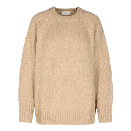 P.A.R.O.S.H. Wood' Beige Cashmere Sweater Neutrals 