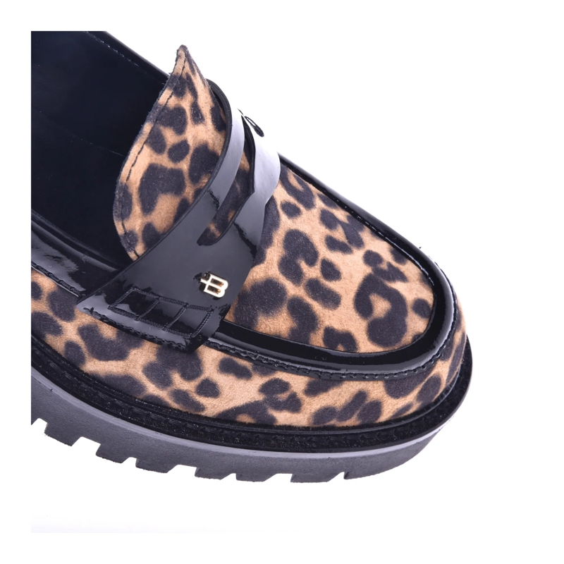 Baldinini Bootsschuhe MOCASSIN BALDININI leopard(Image 4)