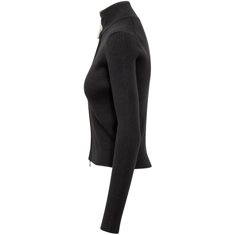J.W.Anderson  J.W. Anderson Cardigan Nero con Zip schwarz(Image 3)