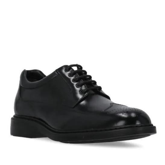 Hogan Stiefel - Smooth Leather Lace-Up Shoes - Gr. 40,5 (EU) - in Schwarz - für Damen