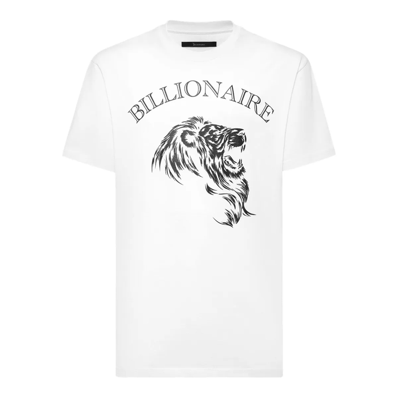 BILLIONAIRE T-Shirt T-Shirt Lion weiss