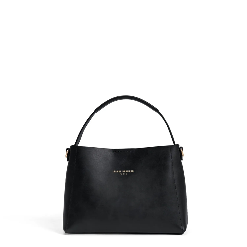 Isabel Bernard Sac à bandoulière Montmarte Béatrice Midi Handtasche Schwarz